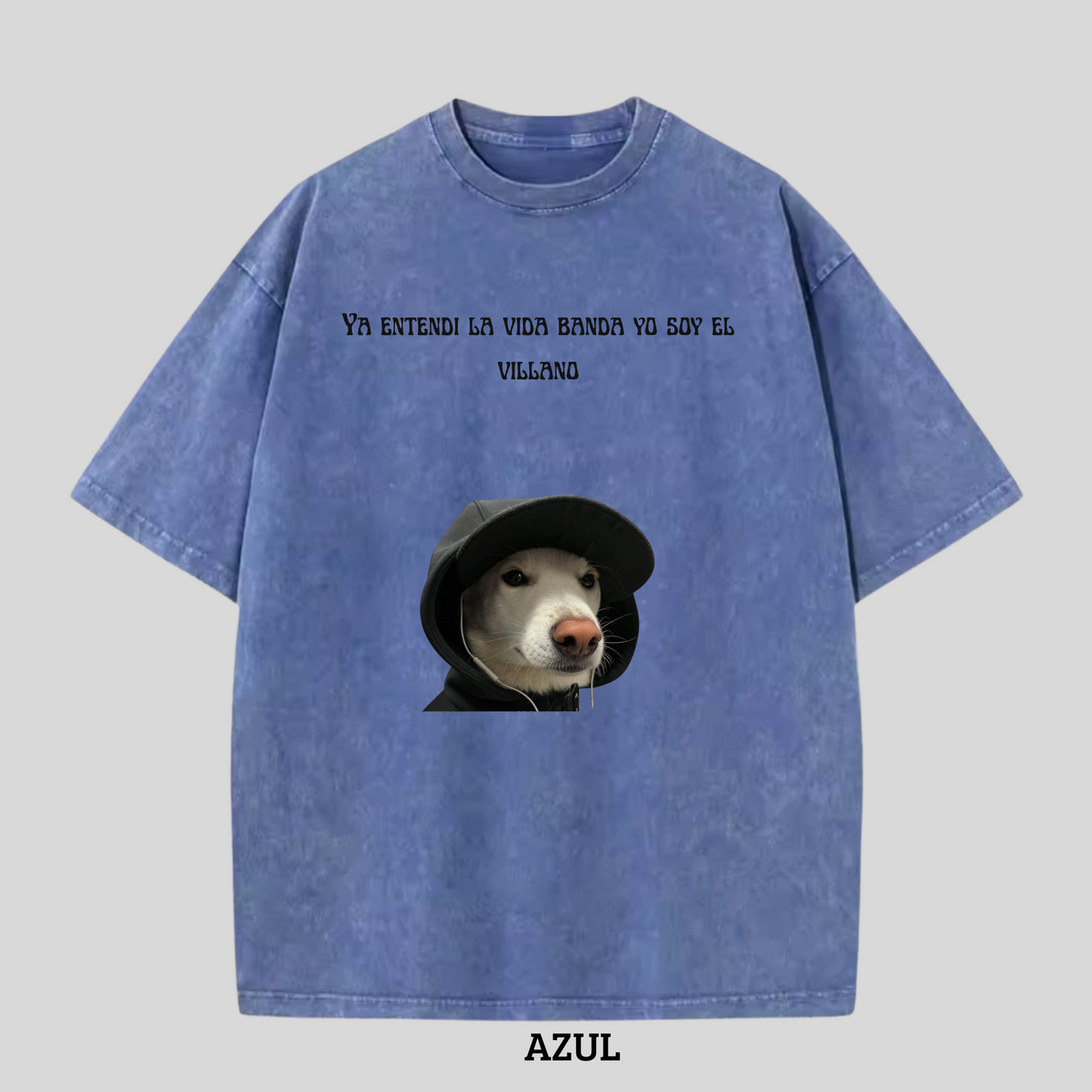 Camiseta Vida Unisex 230G wash color