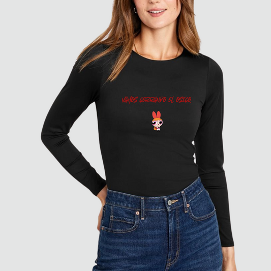 camiseta vamos manga larga Unisex.