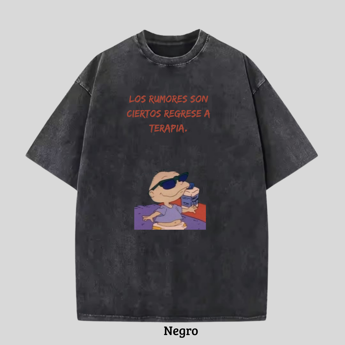 Camiseta Terapia Unisex 200G wash color.