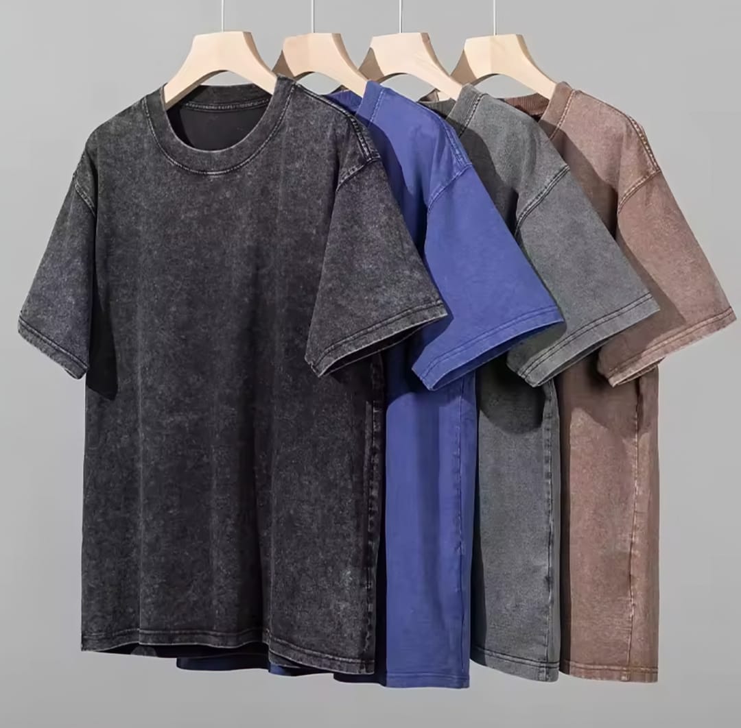 Camiseta color wash 230G