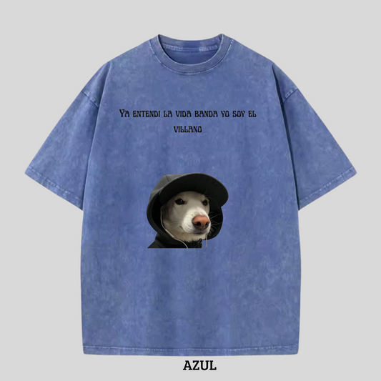Camiseta Vida Unisex 230G wash color