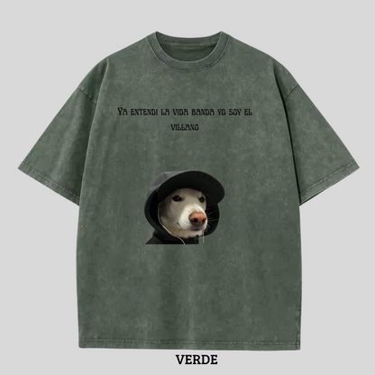 Camiseta Vida Unisex 230G wash color